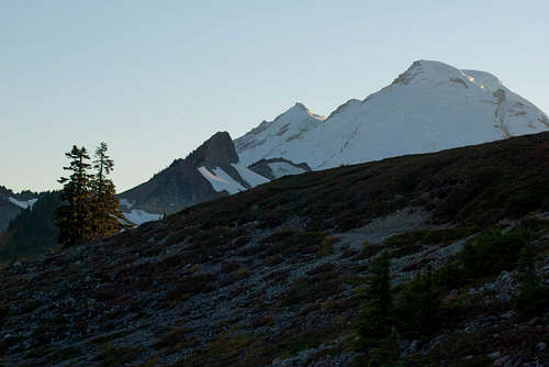 Coleman Pinnacle and Mount Baker