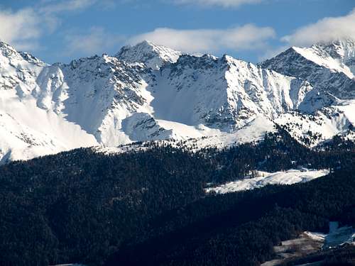 WINTER (2019) Monte Emilius Punta Rossa Pic Garin Range