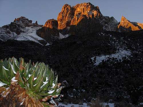 Mount Kenya (Batian) from...