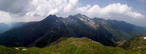 Fagaras Mountains - panorama