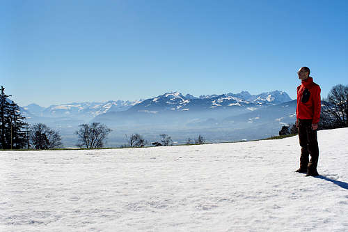 Alpstein from Bechtenrueti, Oberegg