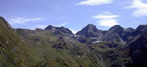 Da sinistra: il mont Glacier...