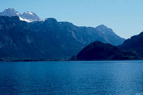 Alvier and Gauschla above the Walensee