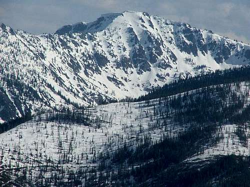 Stevens Peak as seen from...