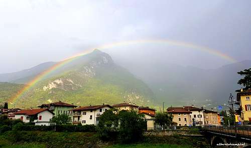 Rainbow over Monte Stivo
