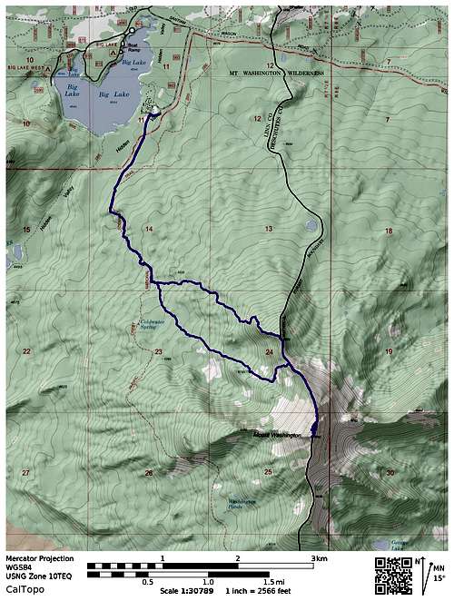 Mt Washington Climb - North Ridge Route