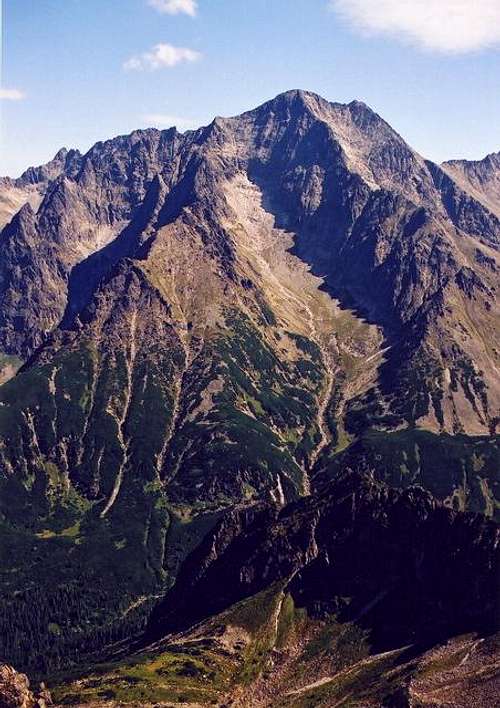 Ladovy Peak(2628) seen from...