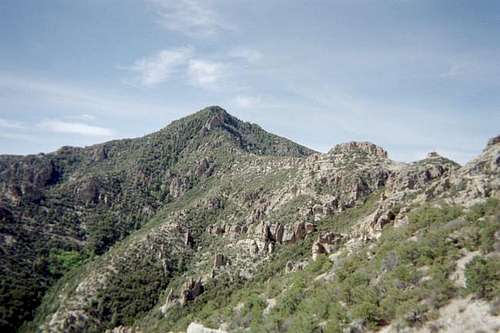 A view of Bassett Peak.