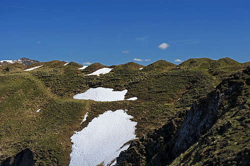 Monte Dimon summit ridge