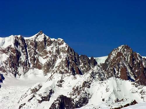 Il mont Maudit (4465 m) e il...