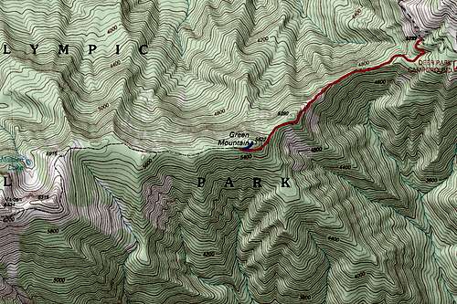 Green Mountain Map