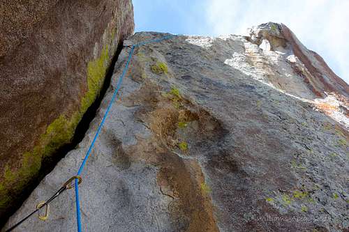 Dow leading Penny's Lane, 5.10a**