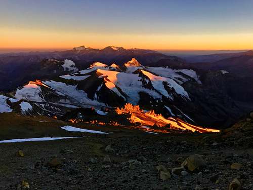 Dawn Ascent on Aconcagua