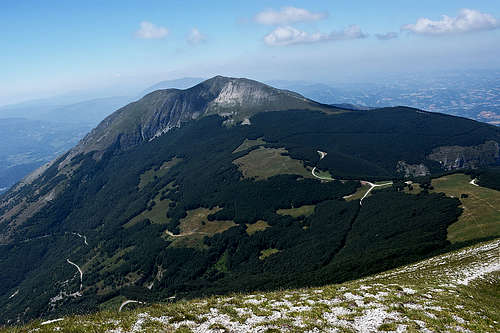 Monte Acuto from Monte Catria