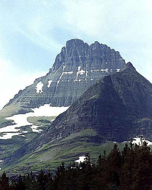 Mount Wilbur from the east.