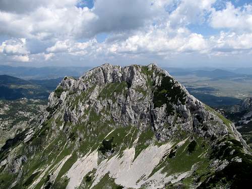 Veliki Medjed, seen from Terzin bogaz