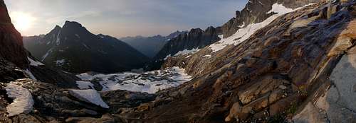 Morning Light on the Waterfall Ledges