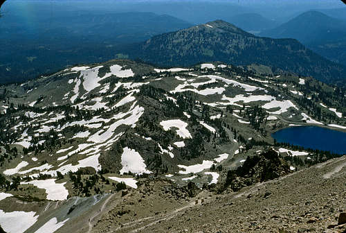 Lassen Peak - the trail up