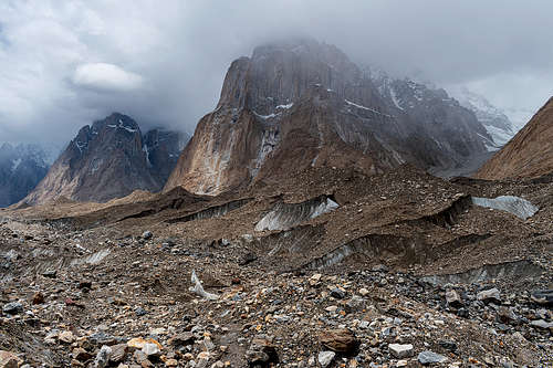 baltoro glacier between Urdukas and Goro