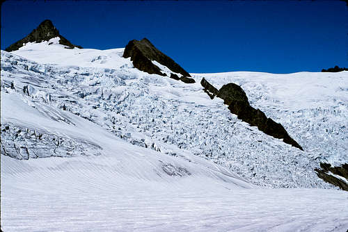 Shuksan summit and Sulphide Glacier