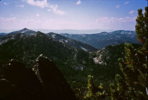View from Angell summit toward Mt. Ruth