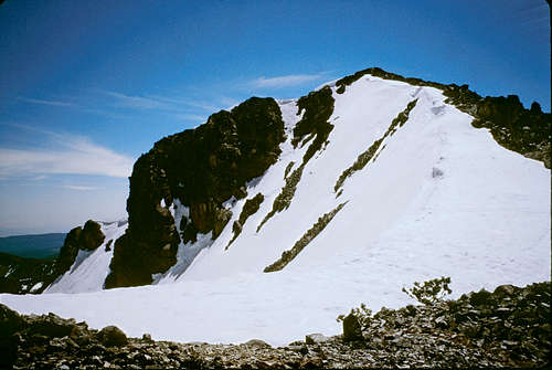 Snowfields along Nelson Ridge
