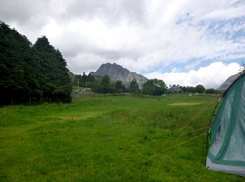 17. Tryfan from the National Trust campsite