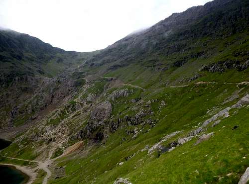 43. The two paths meet below the Col