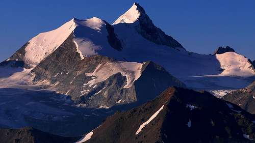 Weisshorn from Bella Tola (3052 m)