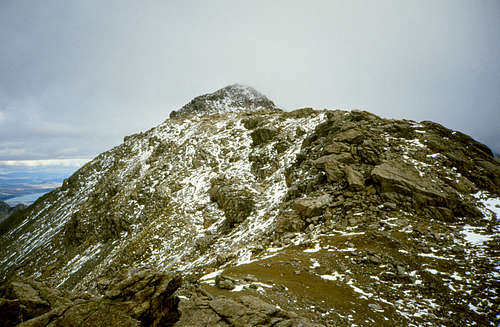 Mt. Ollivier, from North Ridge