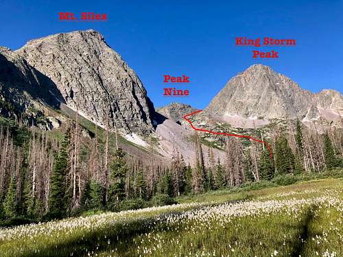 Mt. Silex and King Storm Peak
