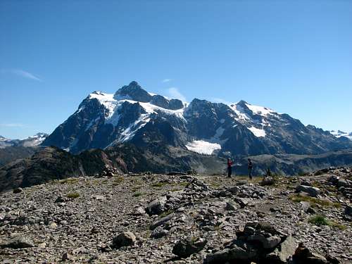 Mt. Shuksan from false summit