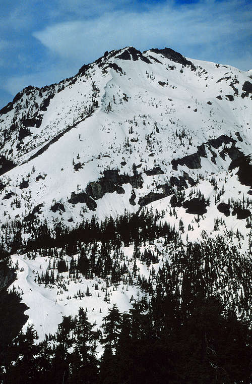 Snoqualmie Mountain From Guye summit