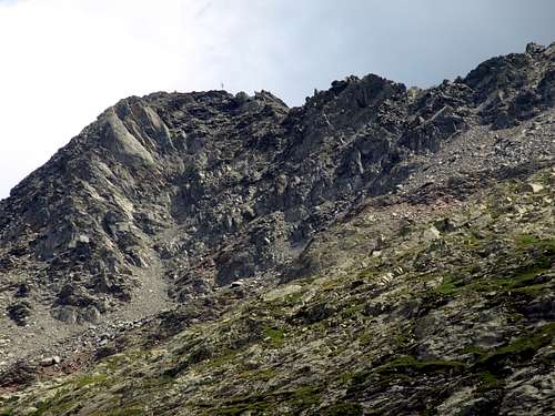 A burning & scorching summer Mont Mort NW Face former in ice
