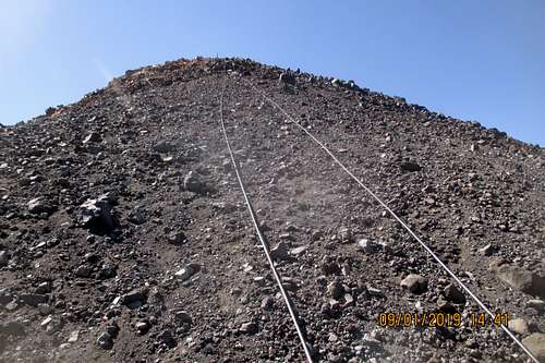 2 Hour Hike from 6,300 to 9,065 on class 2-3 basalt rubble (1)