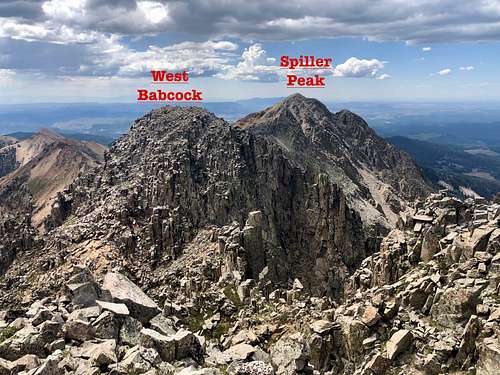 Spiller Peak and West Babcock