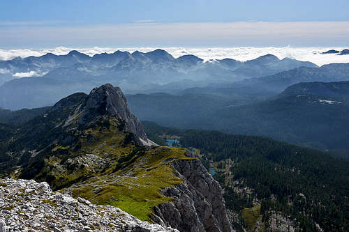 The Valley of Triglav Lakes from Kopica