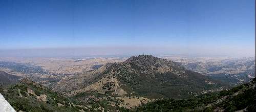 Panorama of North Peak, from...