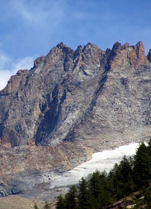 A hot & ... : Herbetet Western Face & famous Southern Crest