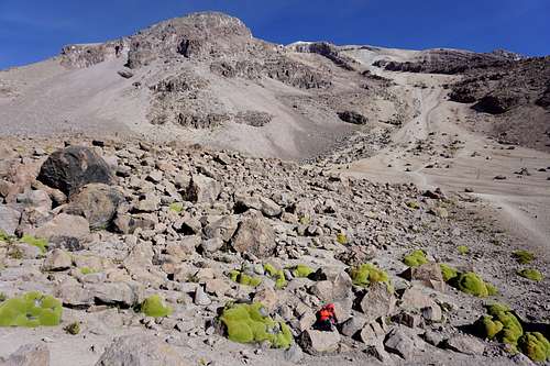 North Scree route & Chachani