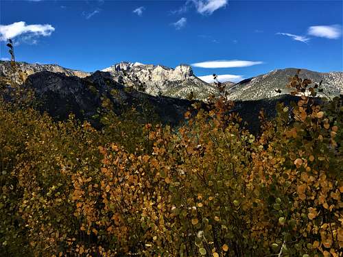 Mummy Mountain seen from the Mount Charleston South Loop