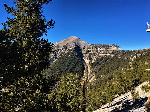 Mount Charleston from the north loop