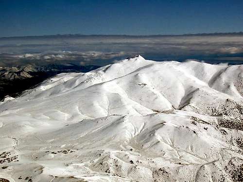  An aerial view of Mt. Grant...
