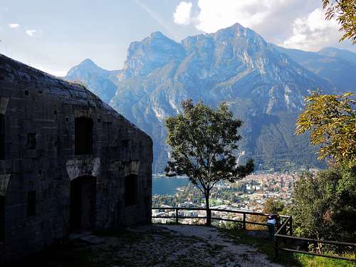 Scenery from Batteria di Mezzo, Monte Brione