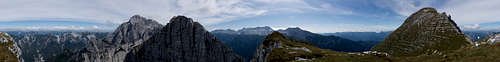 360° summit panorama Pizzo de la Viene