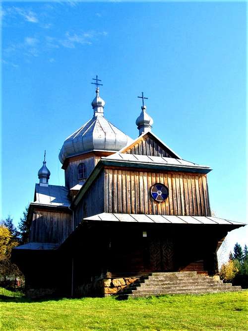 Greek Catholic church of Saint Paraskevi in Daliowa (Low Beskid)