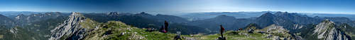 360° summit panorama Hochturm
