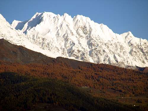 V'lan or Mont Velan after an early snowfall