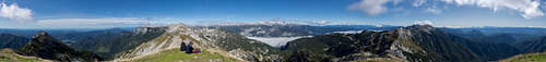 360° summit panorama Vogel