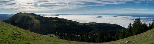 Again fog over Slovenia
